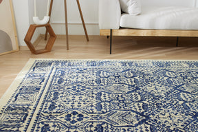 Janice | Wool and Cotton Blend Area Rug | Kuden Rugs