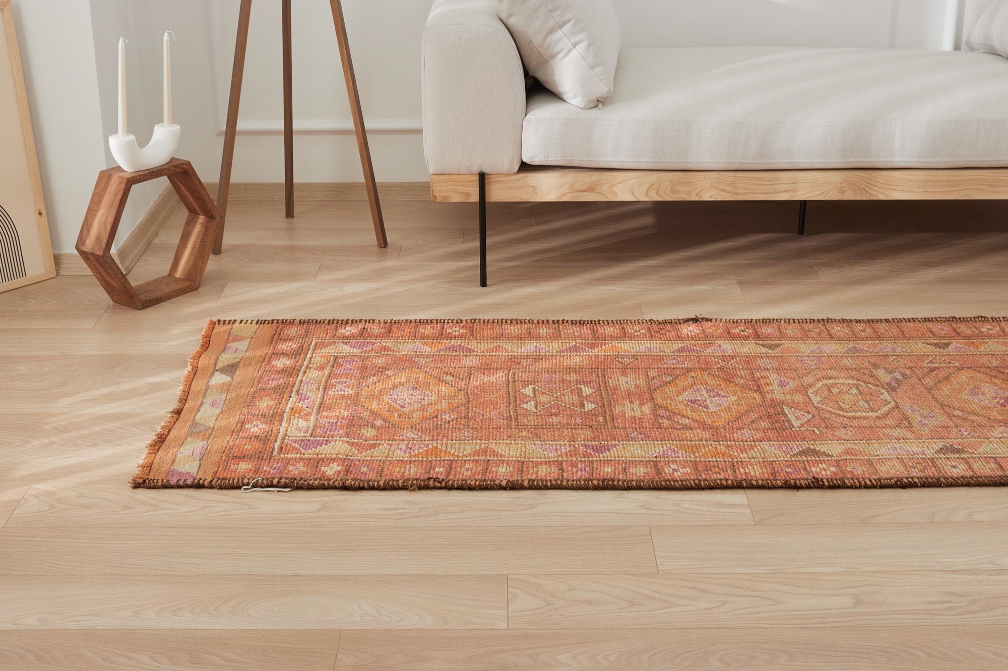Janis | Unique Long Runner with Timeless Design | Kuden Rugs