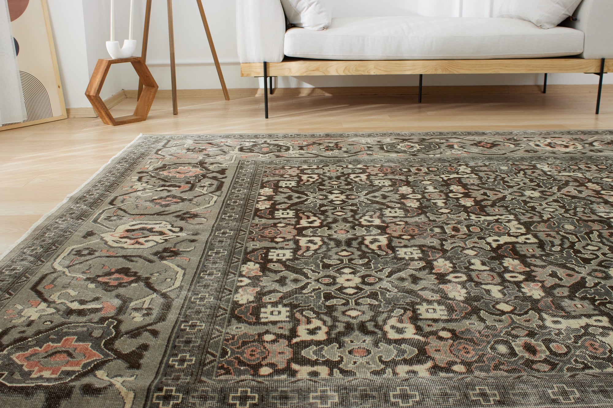 Jannie | Wool and Cotton Blend Area Rug | Kuden Rugs
