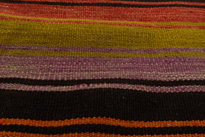 Discover the striped charm of the Jaylynn vintage rug. | Kuden Rugs