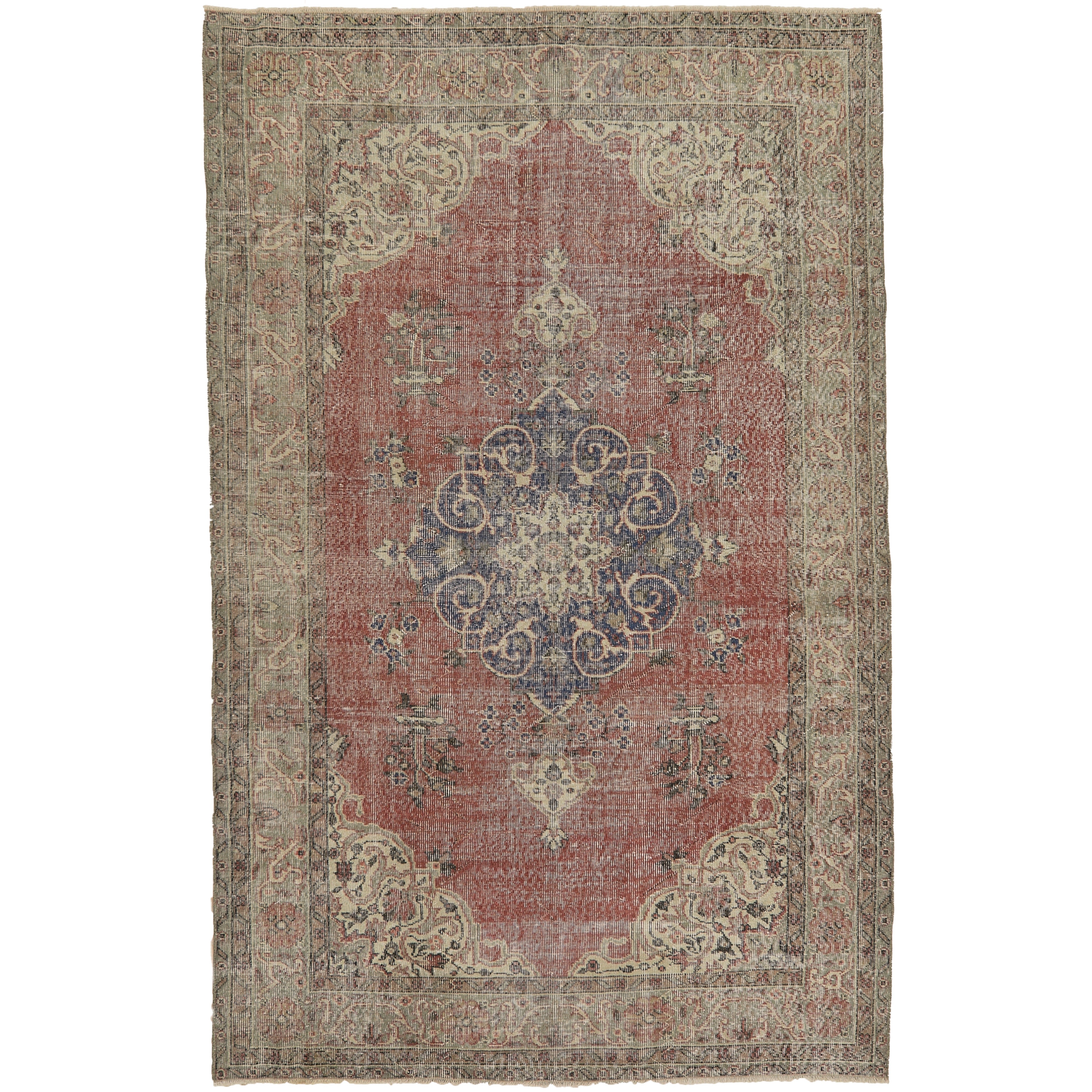 Elegant Jazlynn Turkish Vintage Carpet