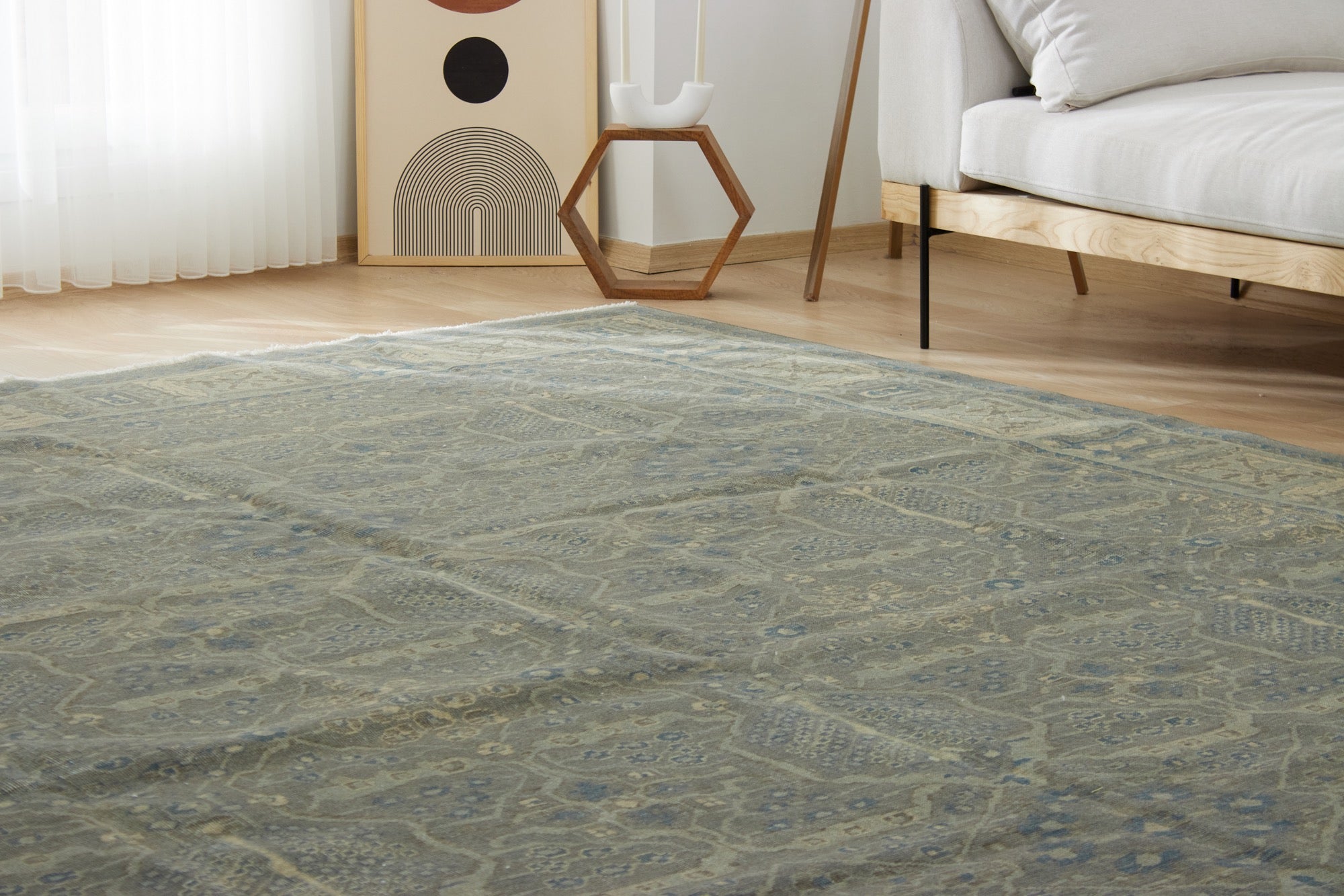 Jill | Low Pile Allover Design Carpet | Kuden Rugs