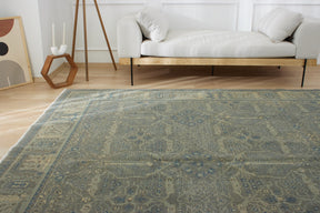 Jill | Wool and Cotton Blend Area Rug | Kuden Rugs