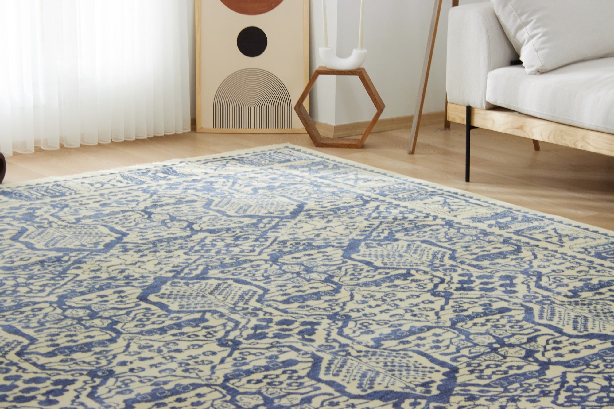 Joann | New Vintage-Style Area Carpet | Kuden Rugs