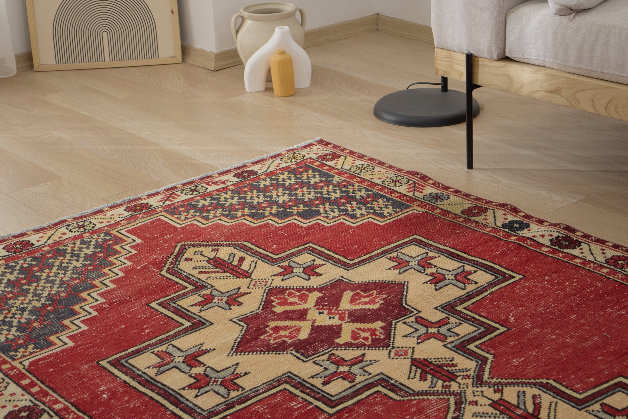 Handwoven tradition meets modern style. The Joanna Rug. | Kuden Rugs