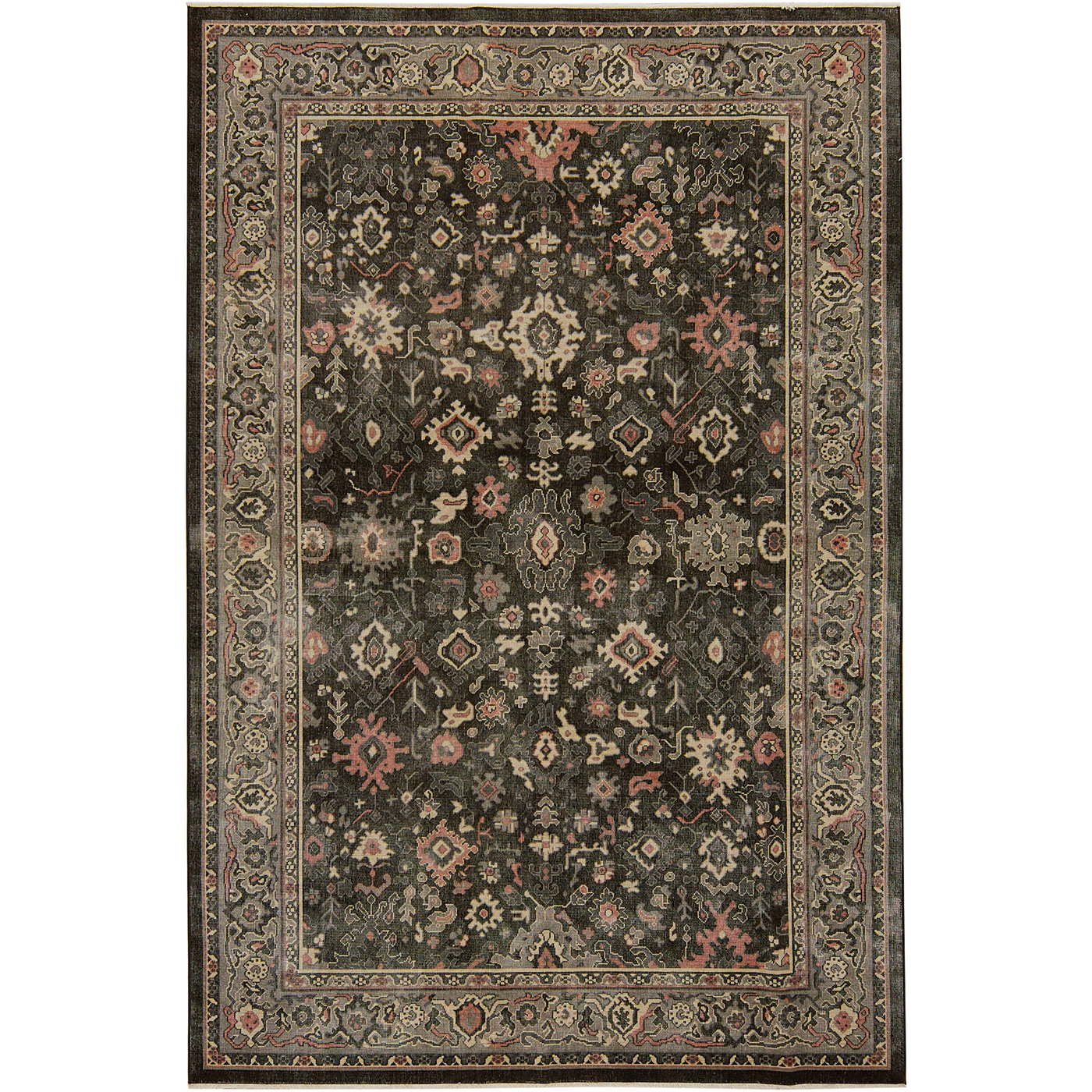 Joella | Sophisticated Black Oriental Rug | Kuden Rugs