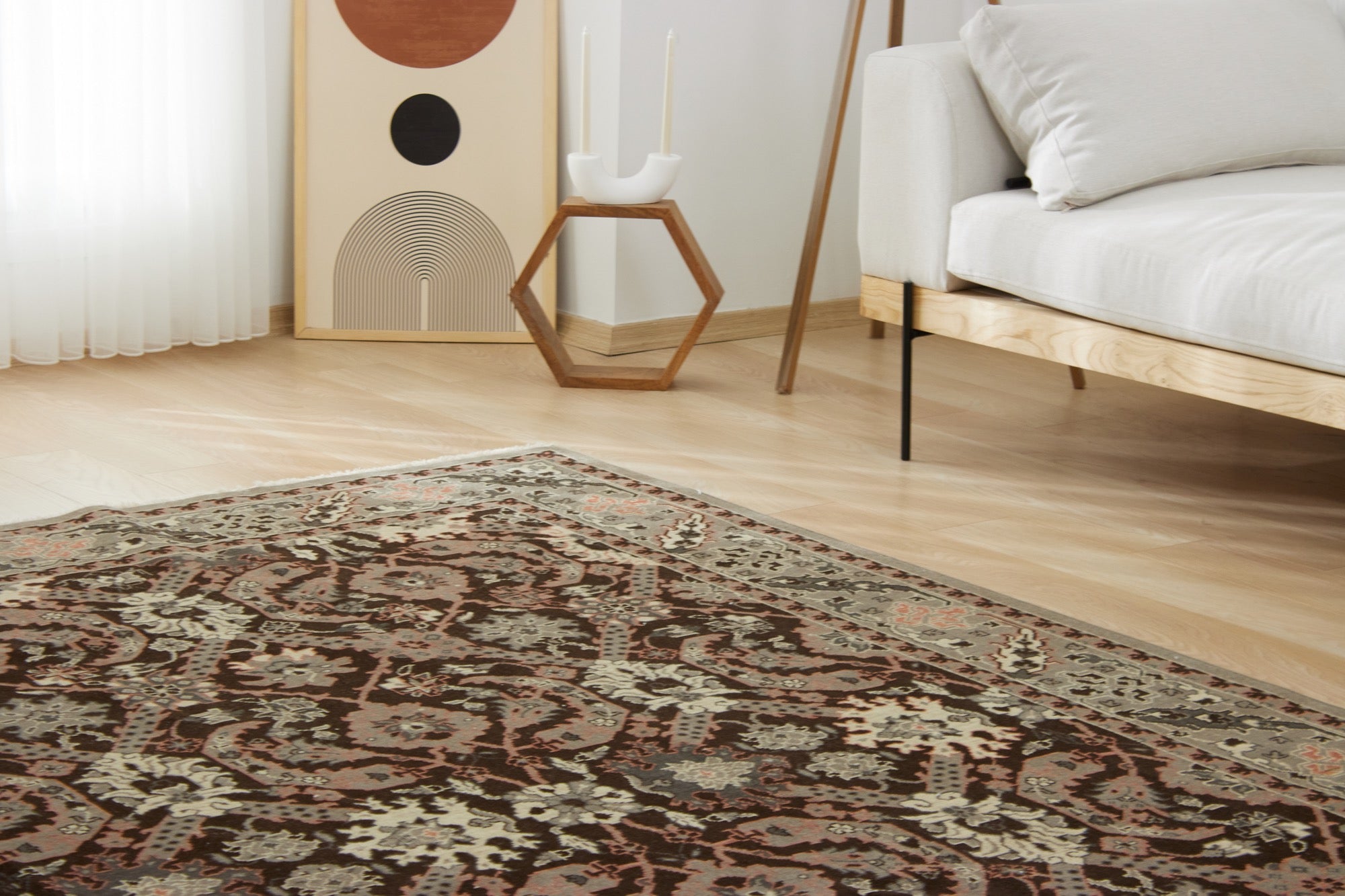 Justice | Contemporary Vintage-Inspired Carpet | Kuden Rugs