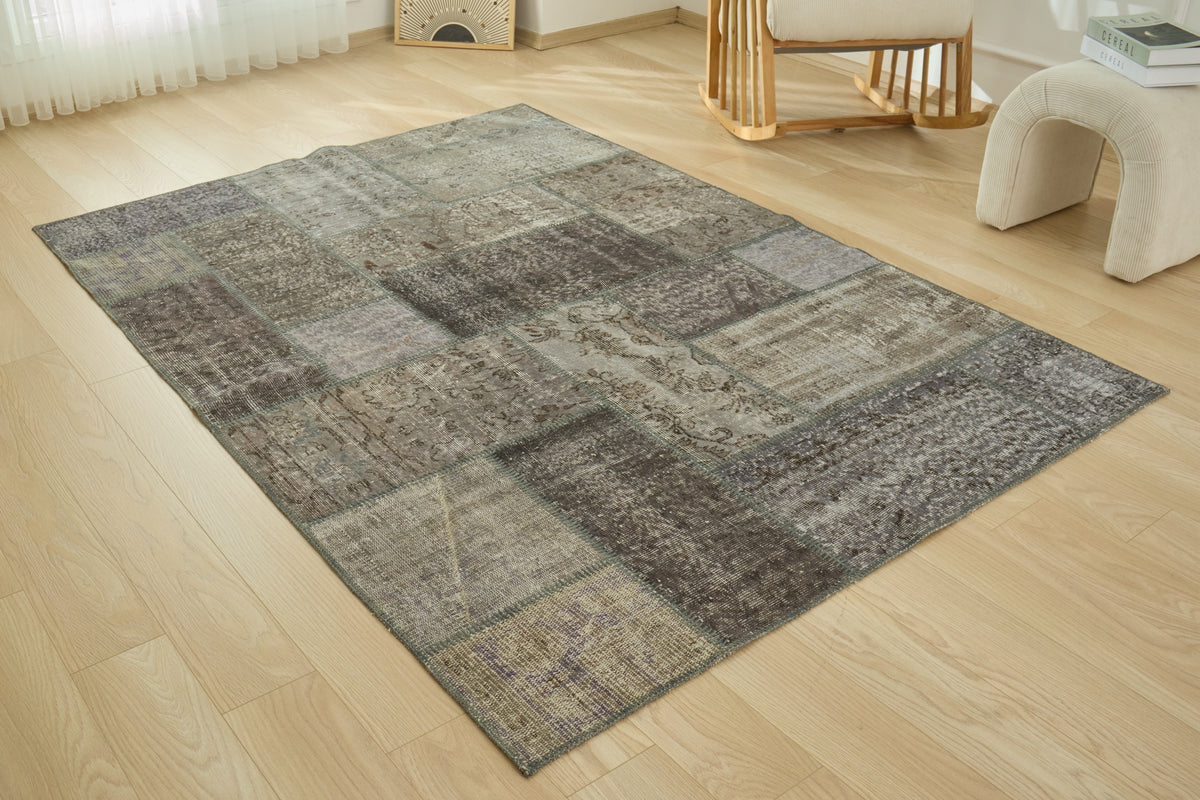 Handwoven tradition meets modern style. The Justice Rug. | Kuden Rugs