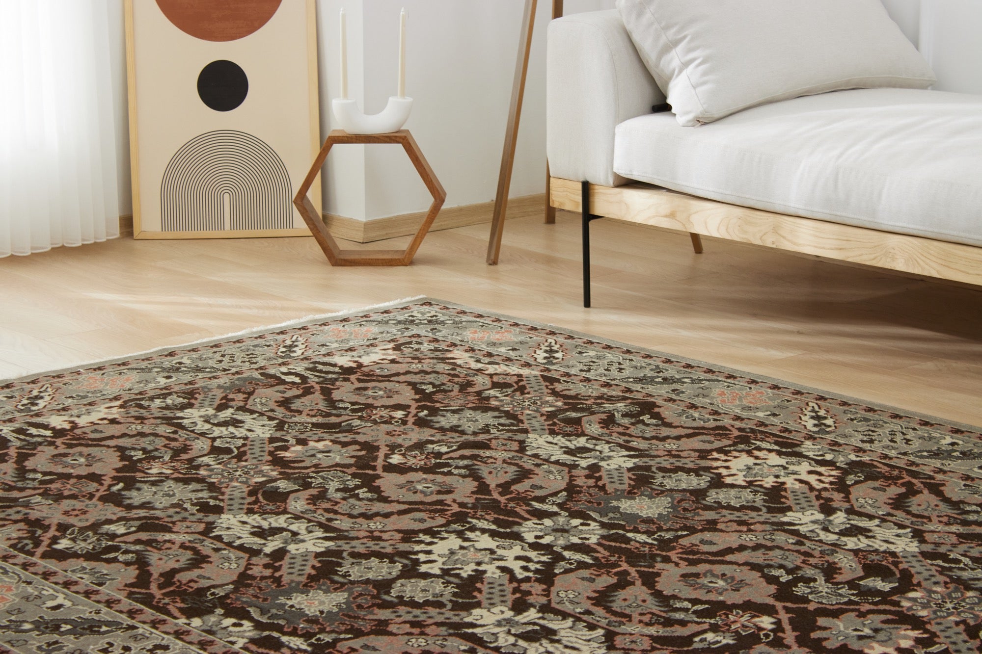 Kaecondra | Contemporary Vintage-Inspired Carpet | Kuden Rugs