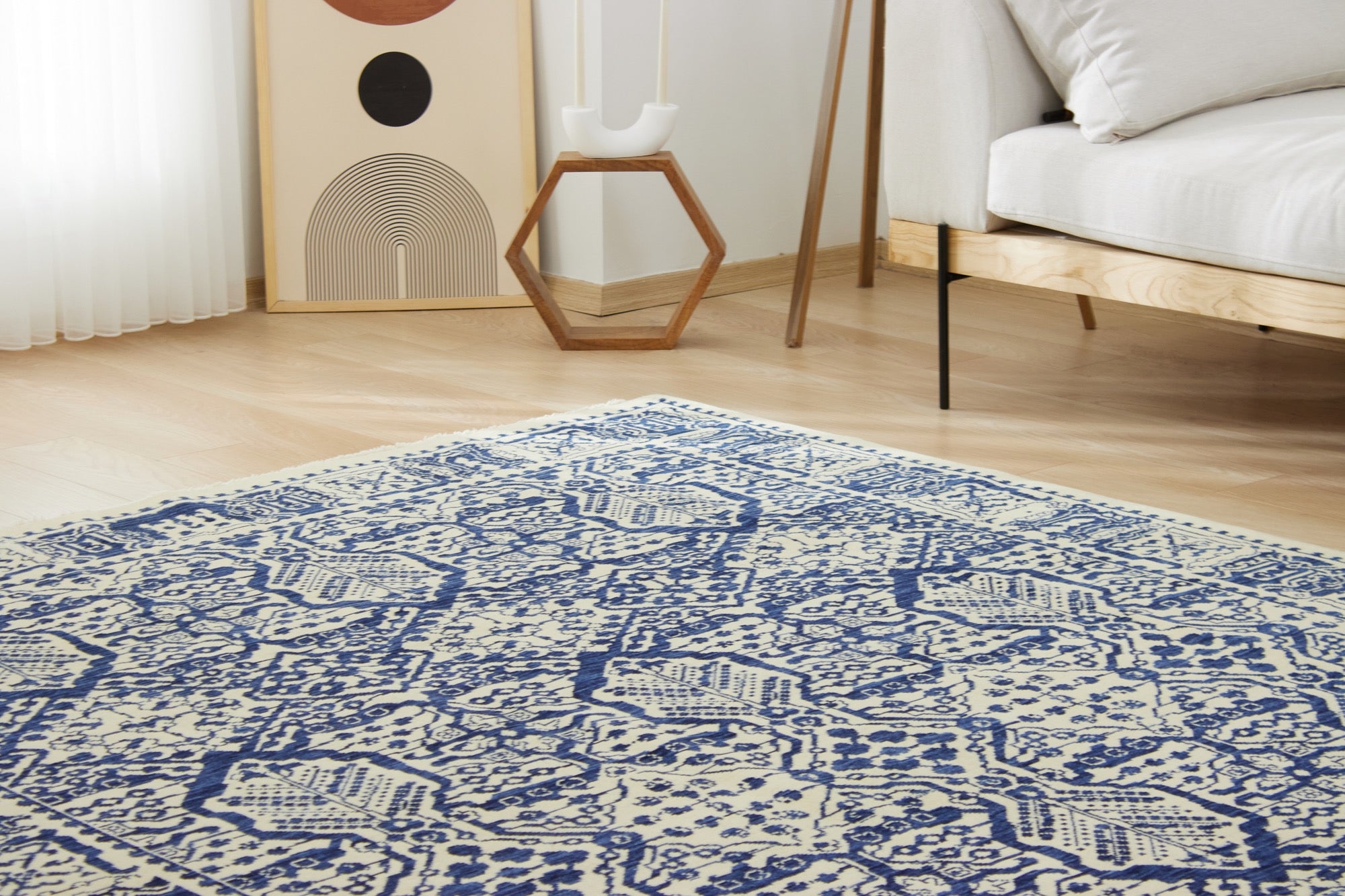 Kaelinn | New Vintage-Inspired Artisan Carpet | Kuden Rugs