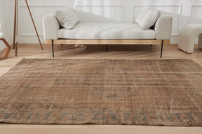 Kahlilah | Vintage Brown Area Carpet | Kuden Rugs
