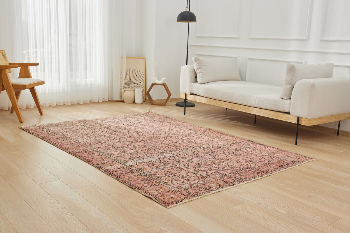 Overdyed Pink Splendor - Kaira's Professional Carpet Excellence | Kuden Rugs