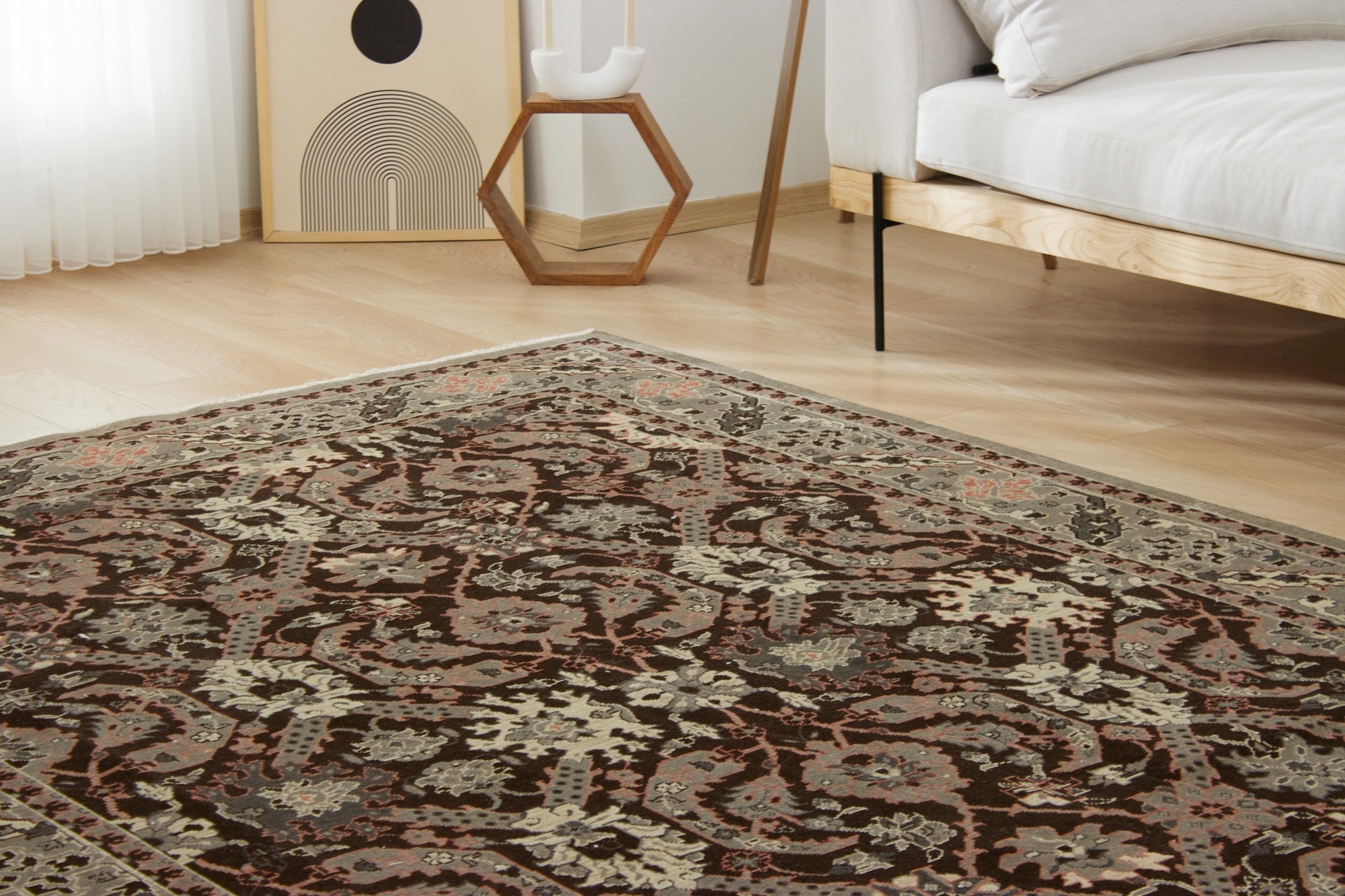 Kairos | Contemporary Vintage-Inspired Carpet | Kuden Rugs