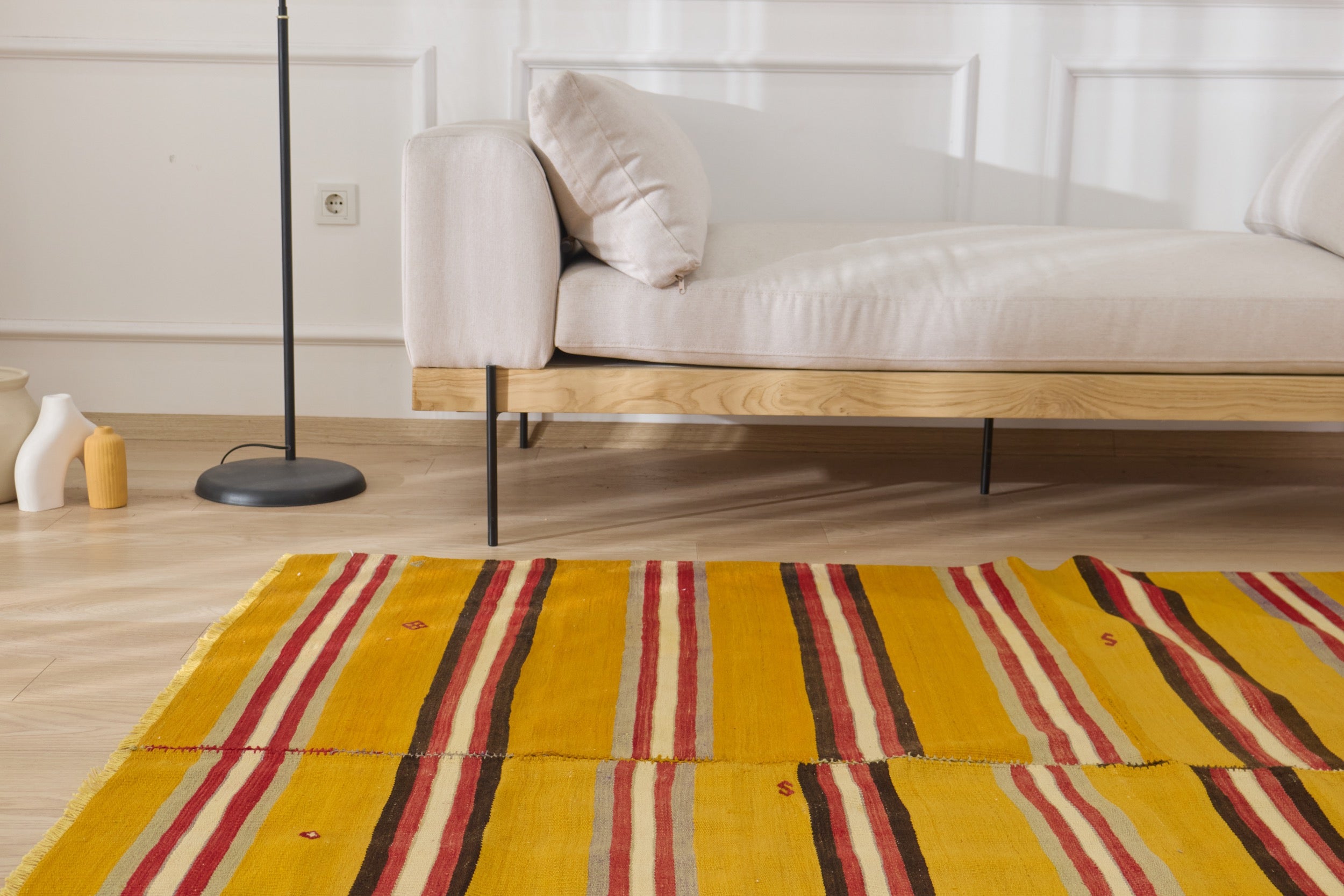 Handwoven artistry meets bold style: The Kaitlin Rug. | Kuden Rugs