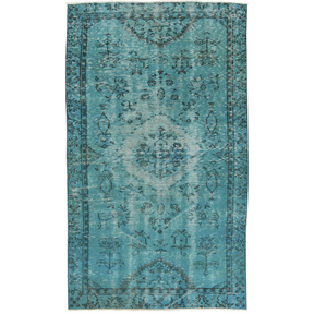 Kaja | Turquoise Treasure | Hand-Knotted Turkish Rug | Kuden Rugs