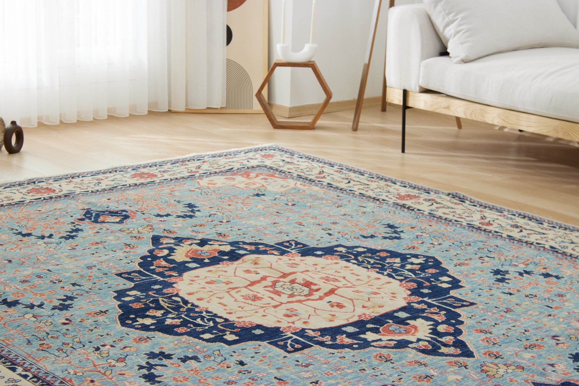 Kamna | New Vintage-Inspired Carpet | Kuden Rugs