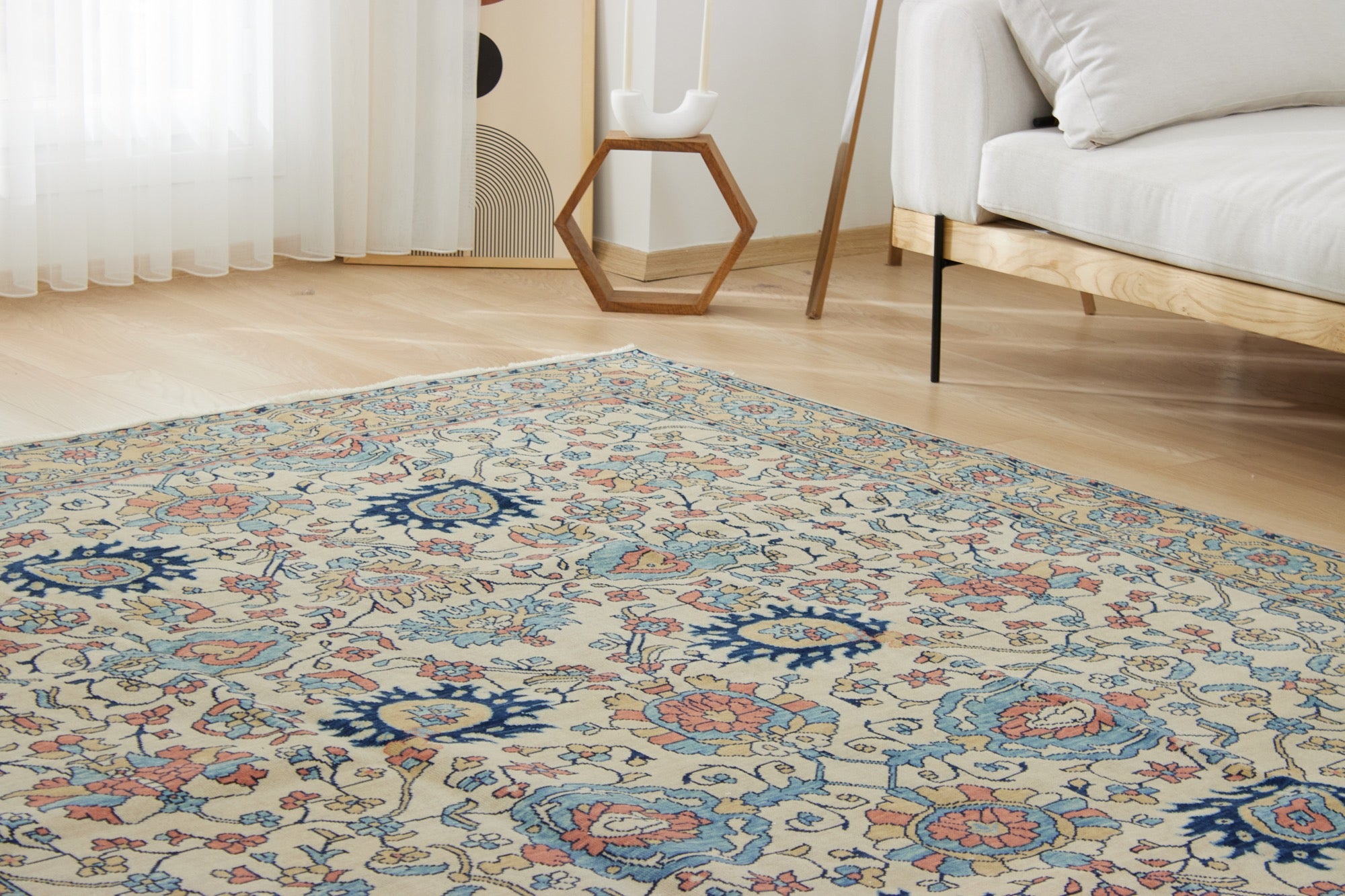 Karalynne | New Vintage-Inspired Artisan Carpet | Kuden Rugs