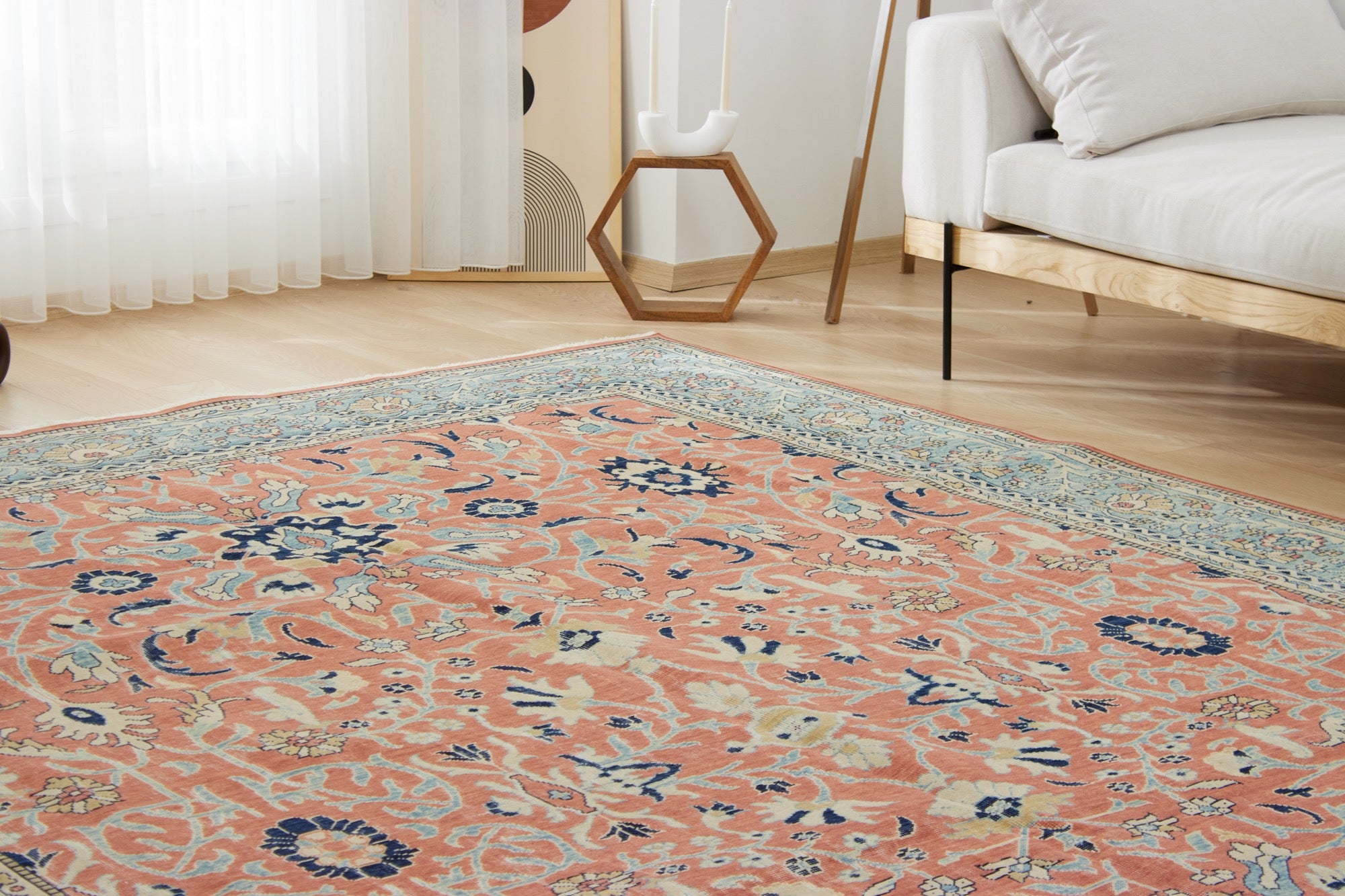 Katy | New Vintage-Inspired Artisan Carpet | Kuden Rugs