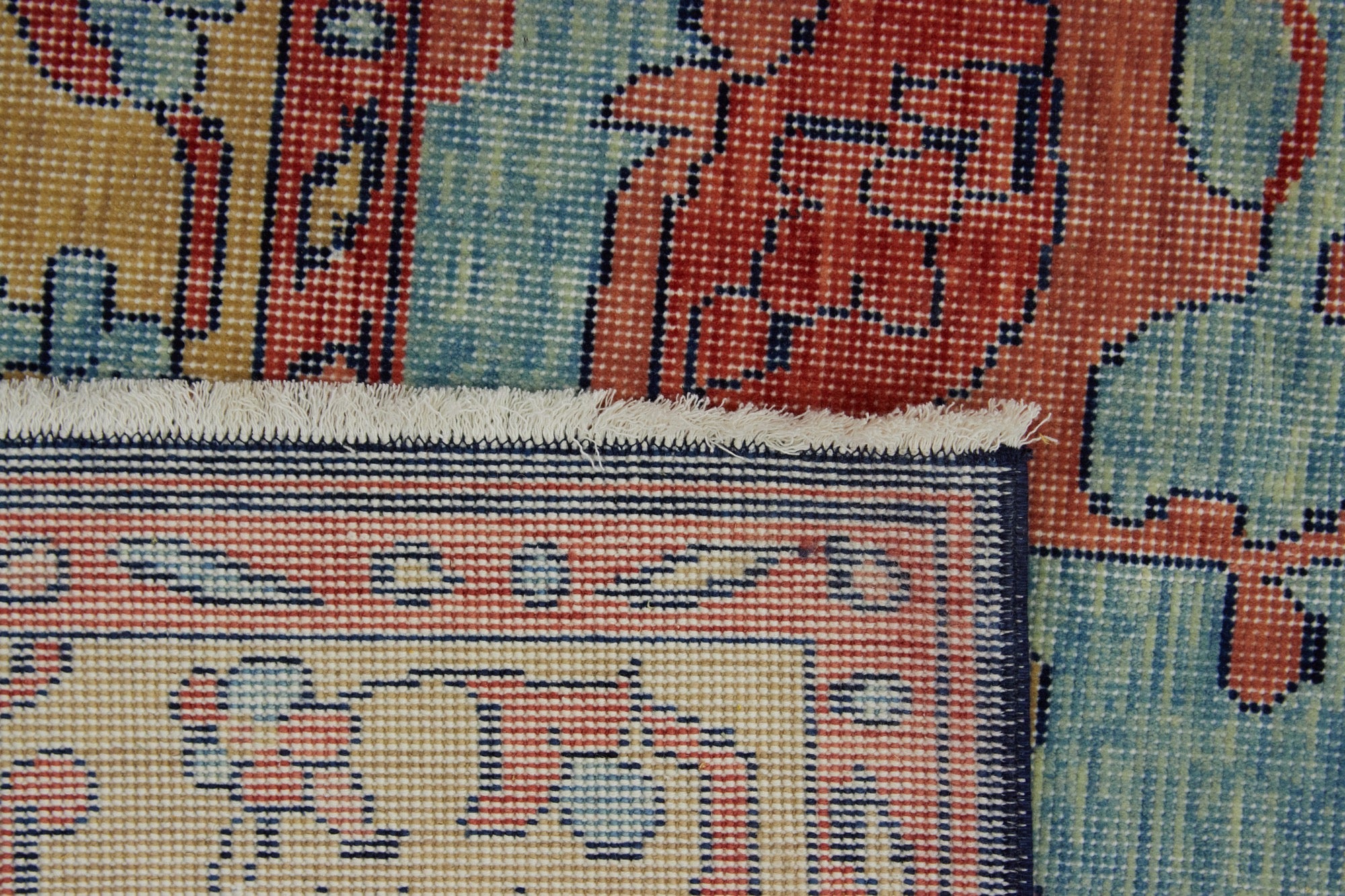 Kaylah | Artisan Crafted Rug in Red | Kuden Rugs