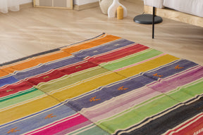 Kaylin: A unique Turkish carpet with vibrant multi-color tones. | Kuden Rugs