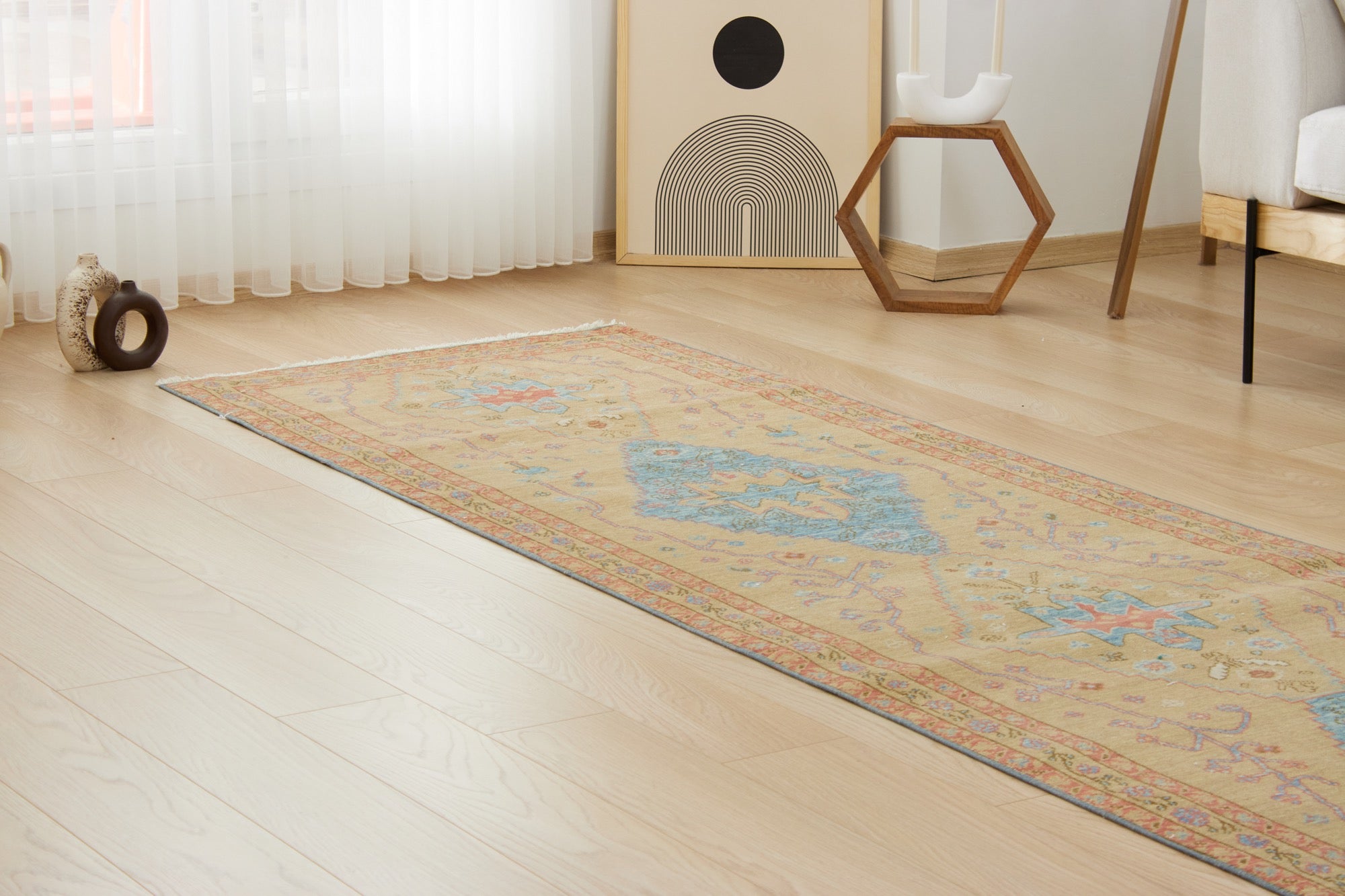 Kharissa | New Oriental-Inspired Artisan Carpet | Kuden Rugs