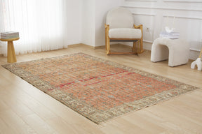 Kinslee | Antiquewashed Charm | Vintage Red Carpet | Kuden Rugs