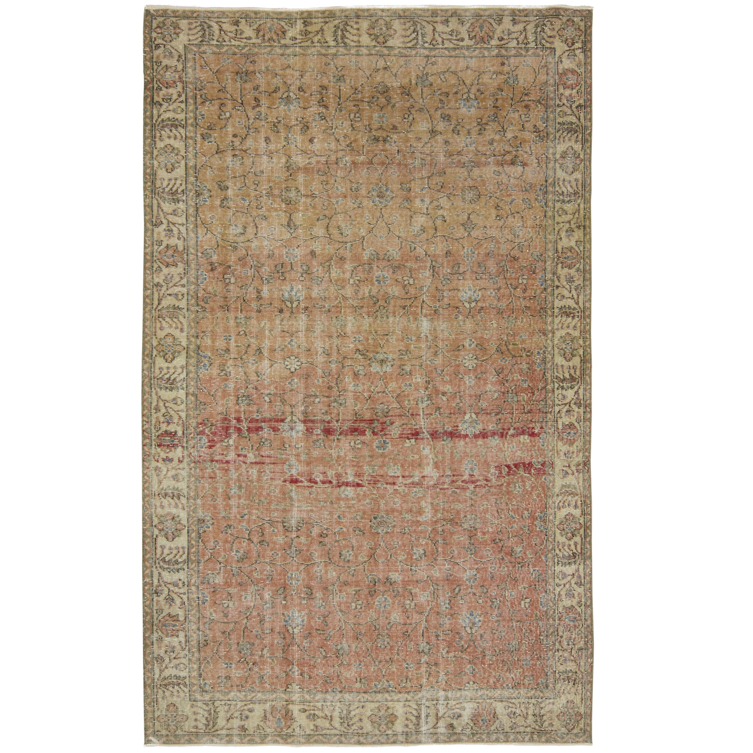 Kinslee | Ruby Radiance | Hand-Knotted Turkish Rug | Kuden Rugs
