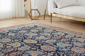 Landon | Azure Artistry | Time-Honored Turkish Carpet | Kuden Rugs