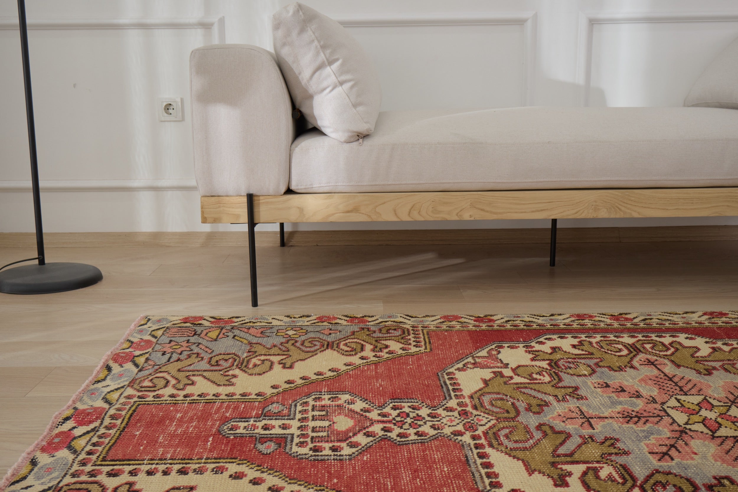 Handwoven tradition meets modern style. The Lavern Rug. | Kuden Rugs