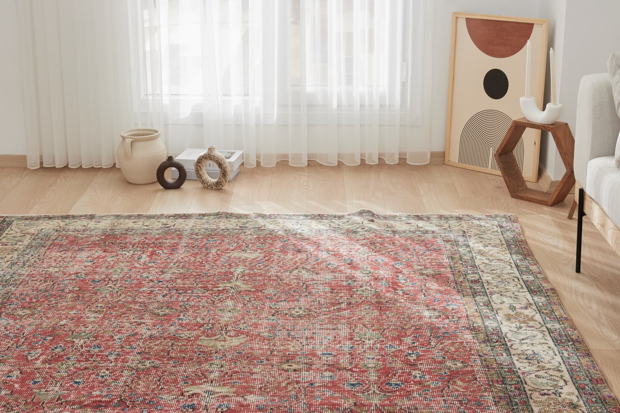 Layla | Timeless Design | Handmade Vintage Carpet | Kuden Rugs