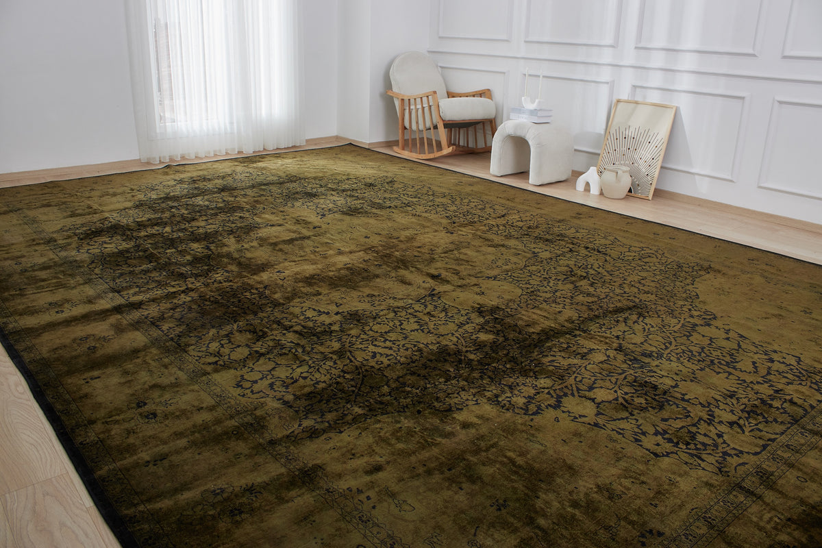 Lesa | Overdyed Indian Carpet | Kuden Rugs