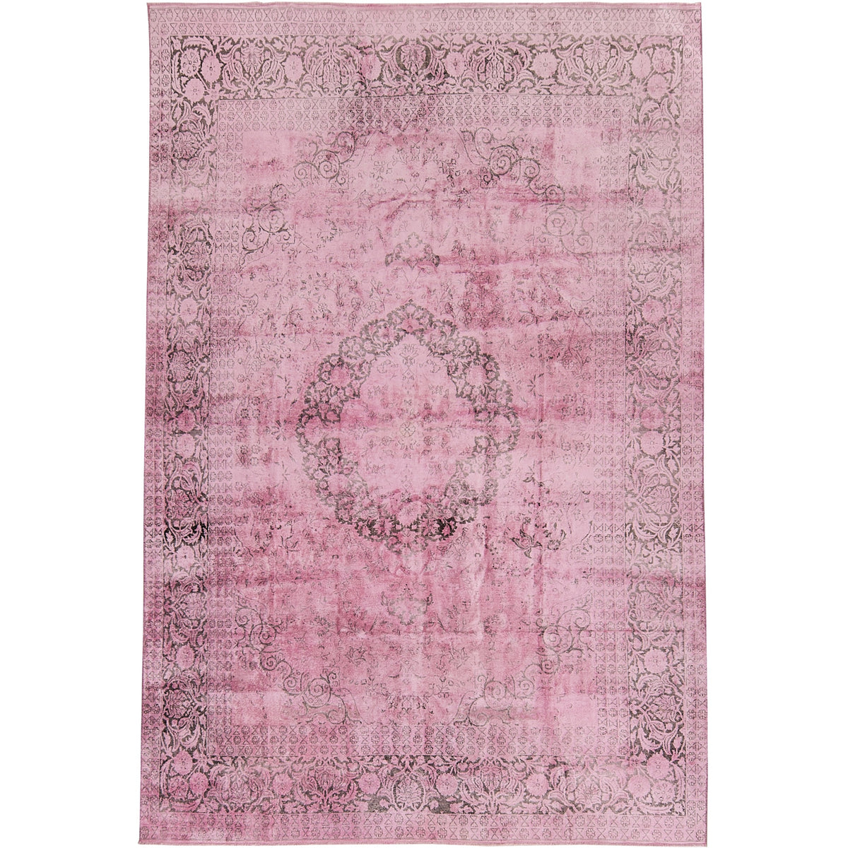 Liana | Soft Pink Hand-Knotted Rug | Kuden Rugs