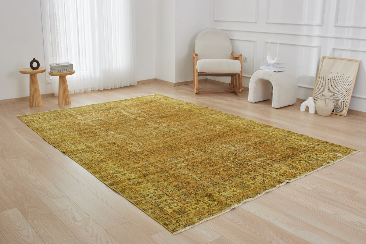 Lindsey | Overdyed Turkish Carpet | Kuden Rugs