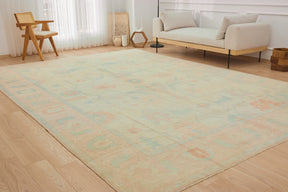 Turkish Oushak Rug | The Lotus Collection | Kuden Rugs