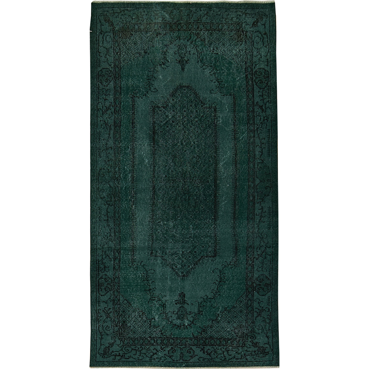 Lourdes | Serene Green Vintage Rug | Kuden Rugs