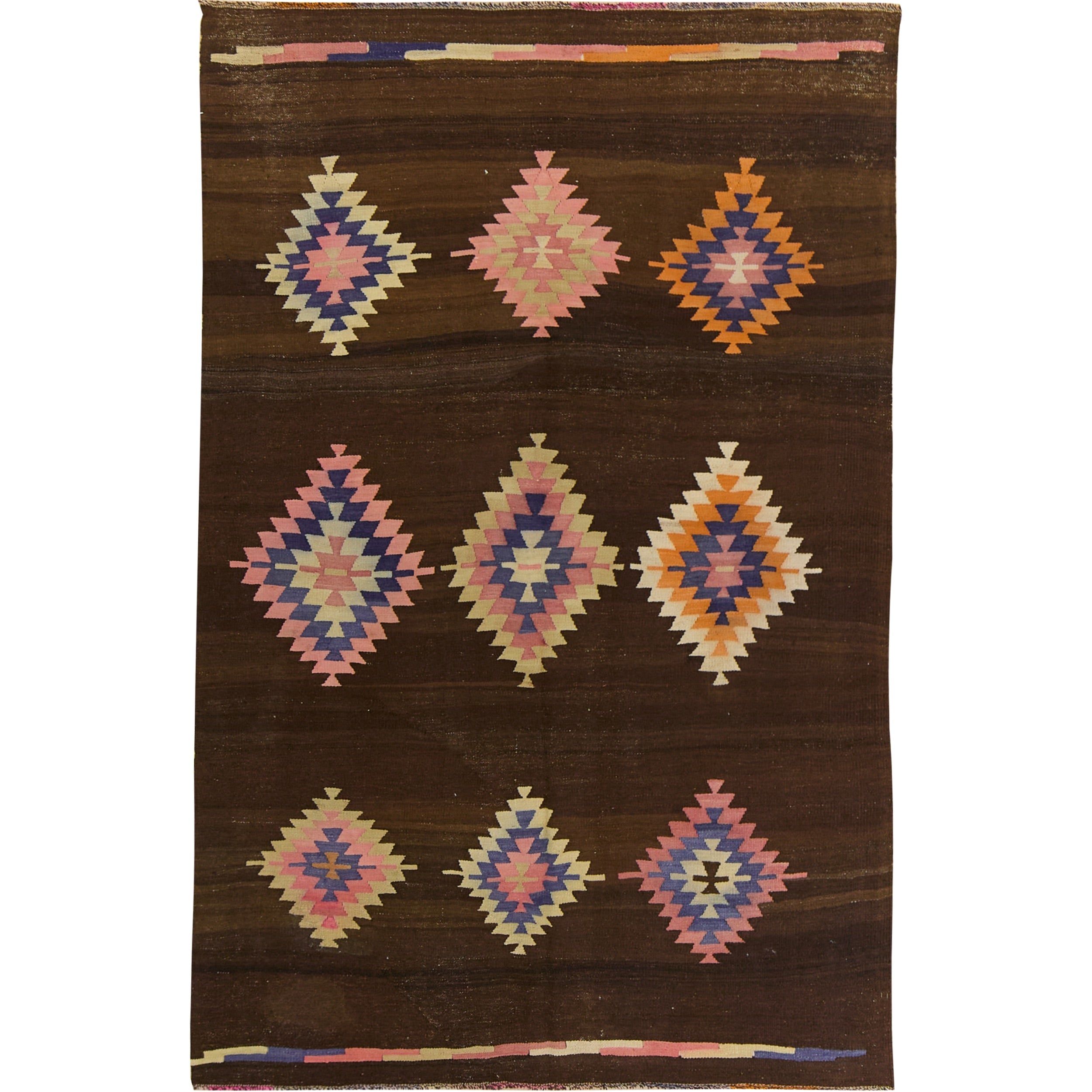 Luna: A Stunning Vintage Turkish Kilim Rug | Kuden Rugs