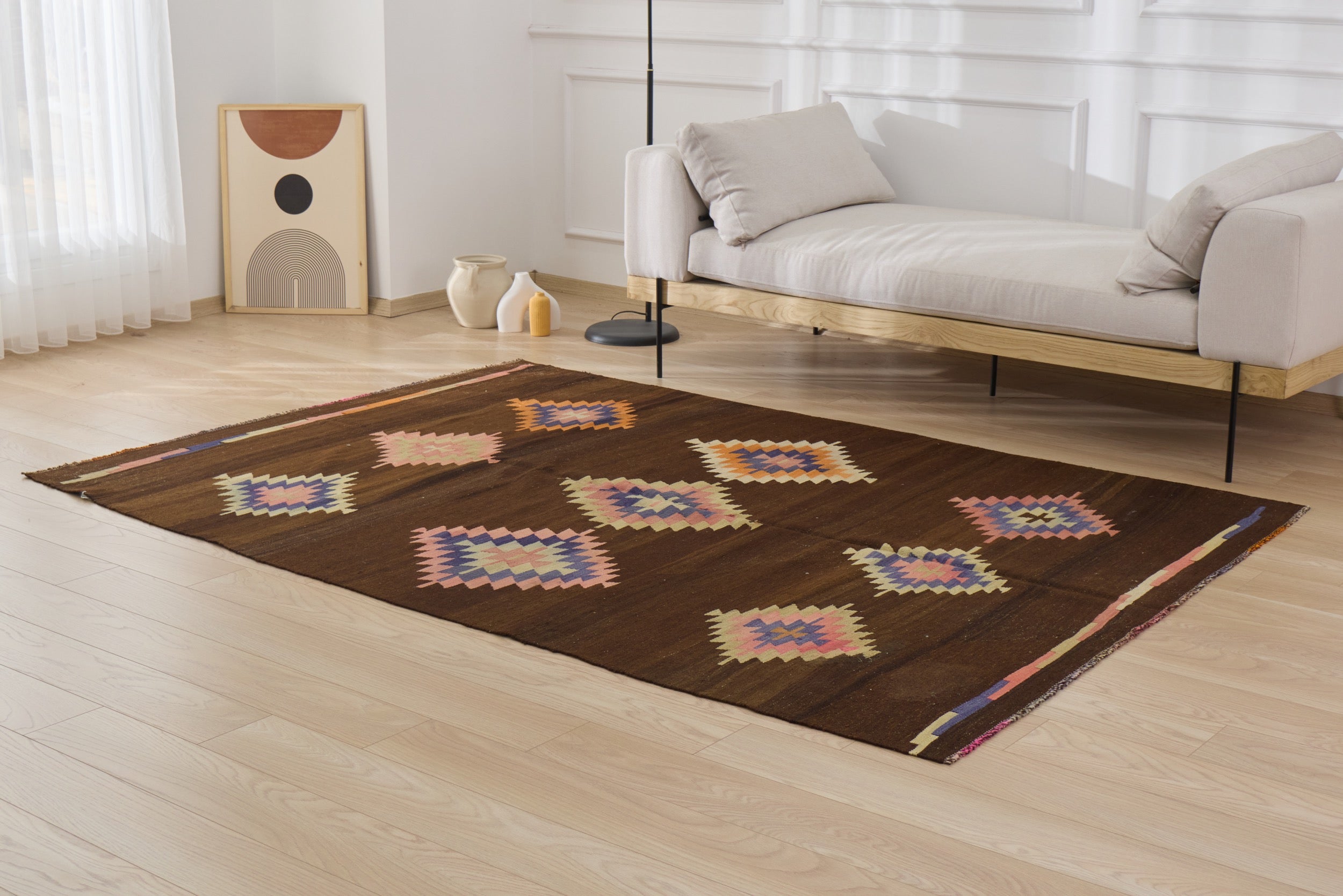 Discover the Timeless Beauty of Luna, a 1970s Turkish Rug | Kuden Rugs