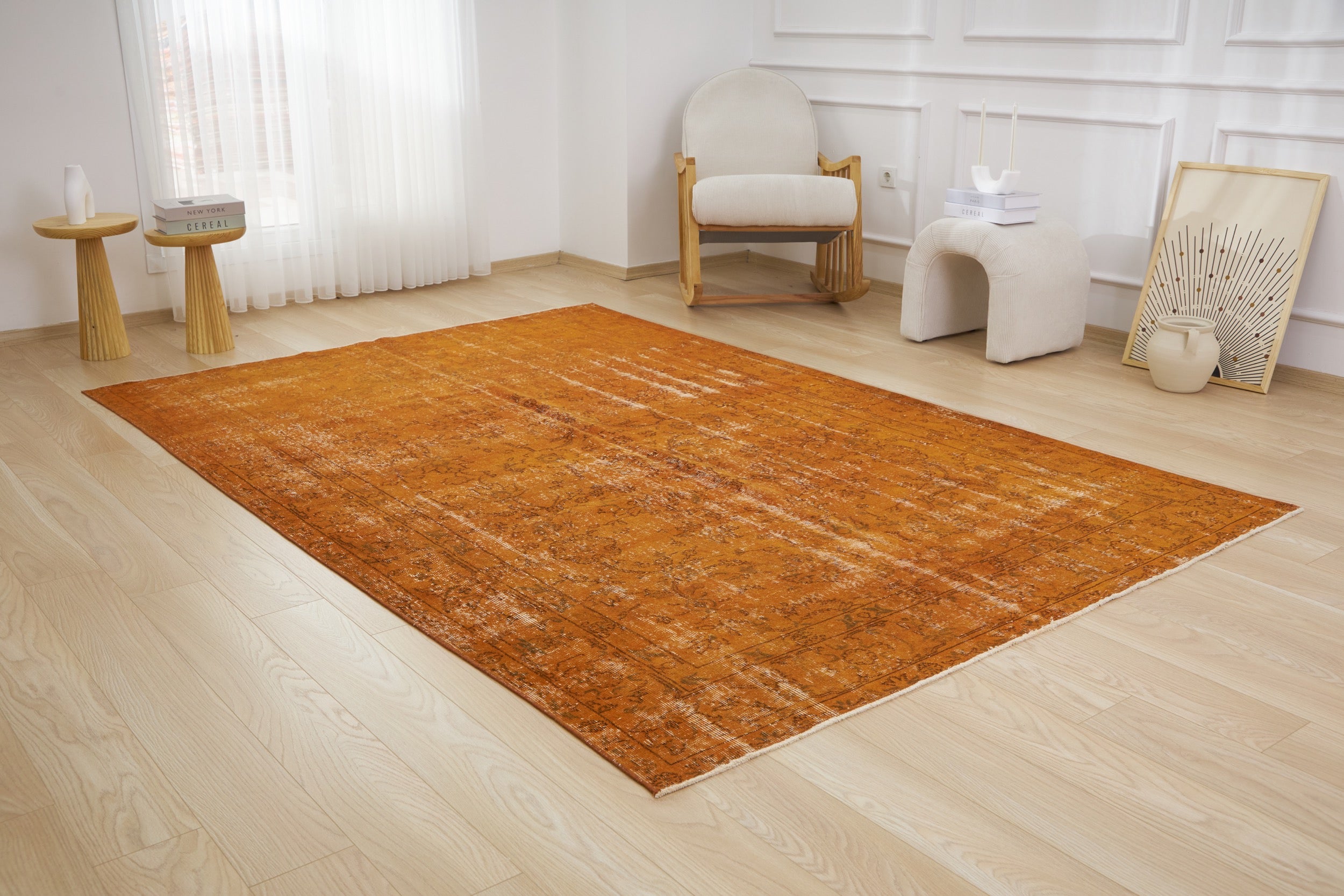 Mabel | Overdyed Turkish Carpet Mastery | Kuden Rugs