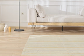 Step into a World of Purity with Marayna, a Low-Pile Turkish Rug | Kuden Rugs