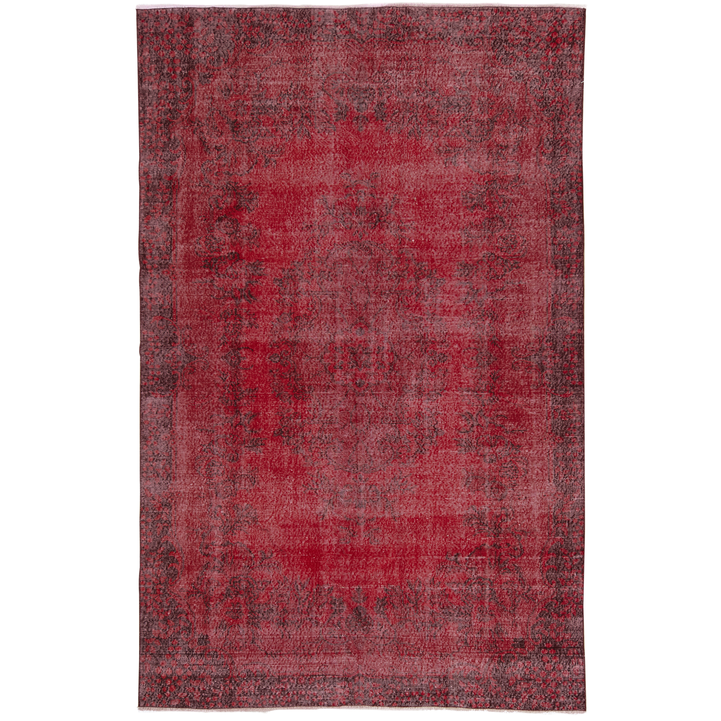 Maria | Regal Red | Hand-Knotted Turkish Elegance | Kuden Rugs