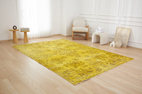 Marissa | Overdyed Radiance | Vintage Floral Carpet | Kuden Rugs
