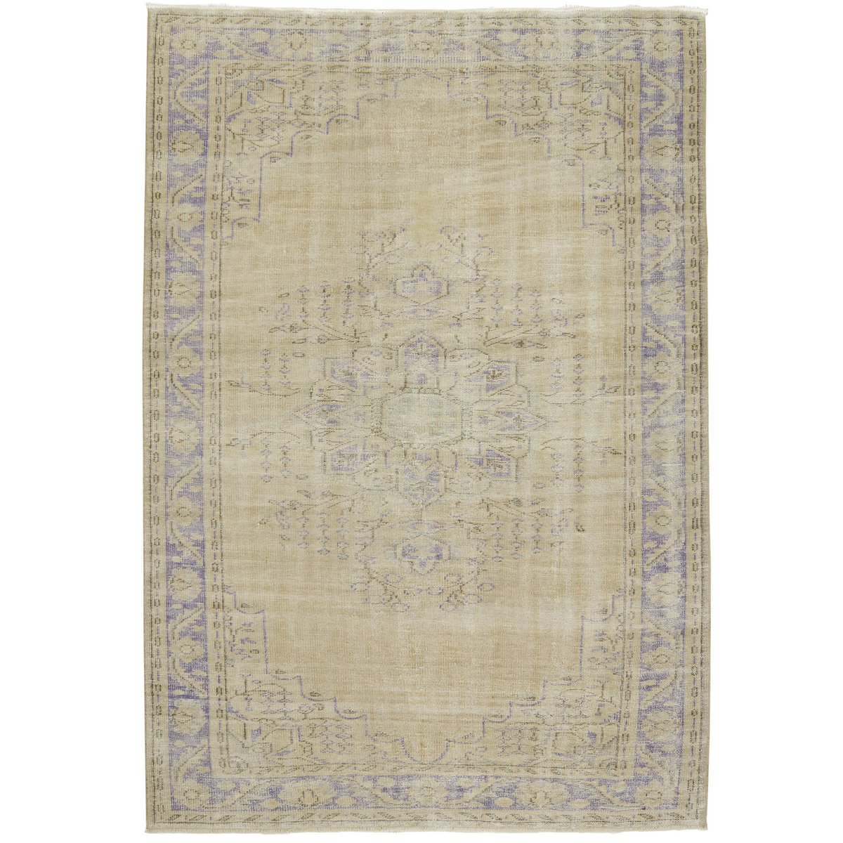 Mary | Cream Sophistication | Hand-Knotted Turkish Rug | Kuden Rugs