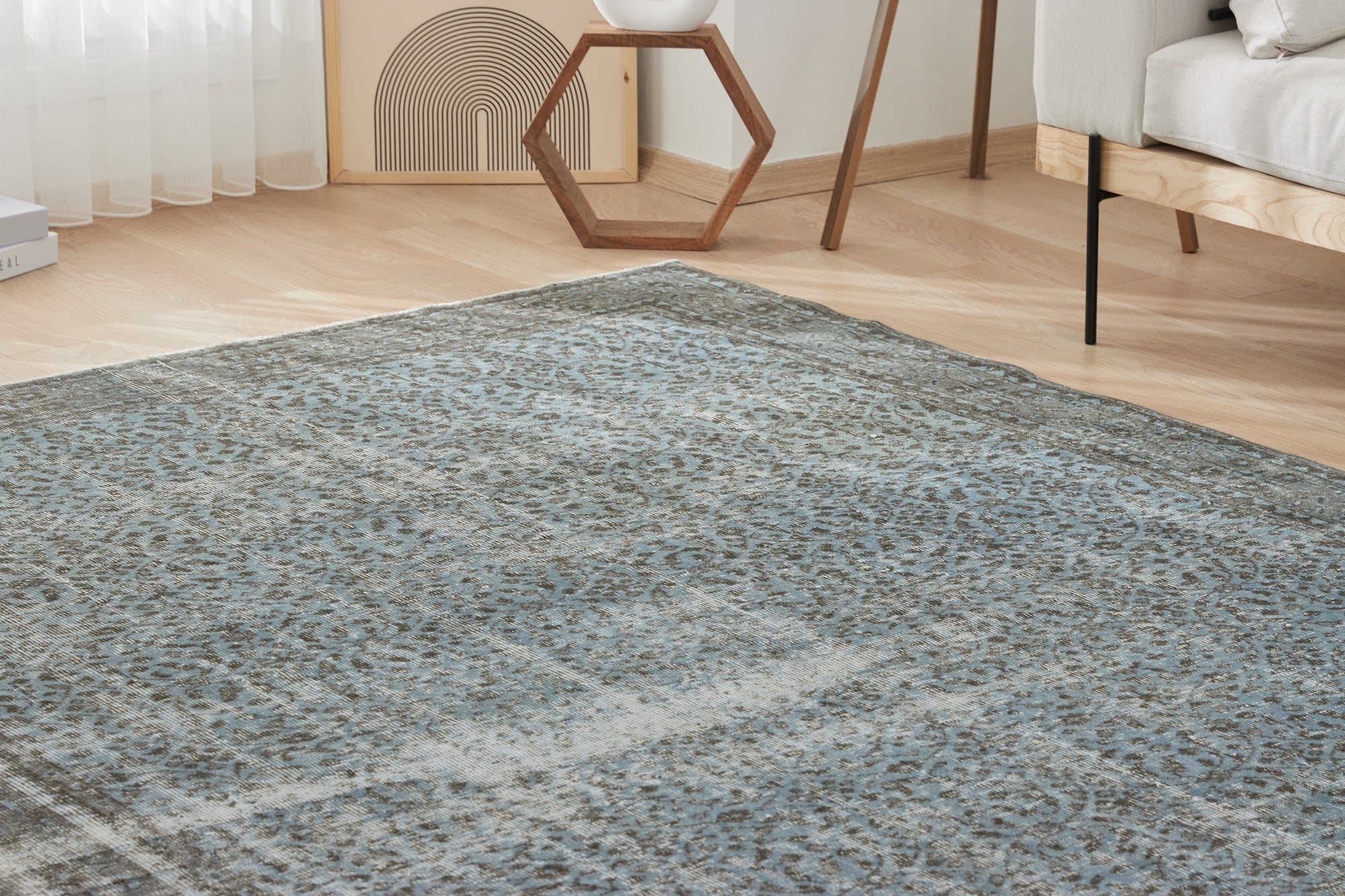 Meagan | Hand-Knotted Wool-Cotton Carpet | Kuden Rugs