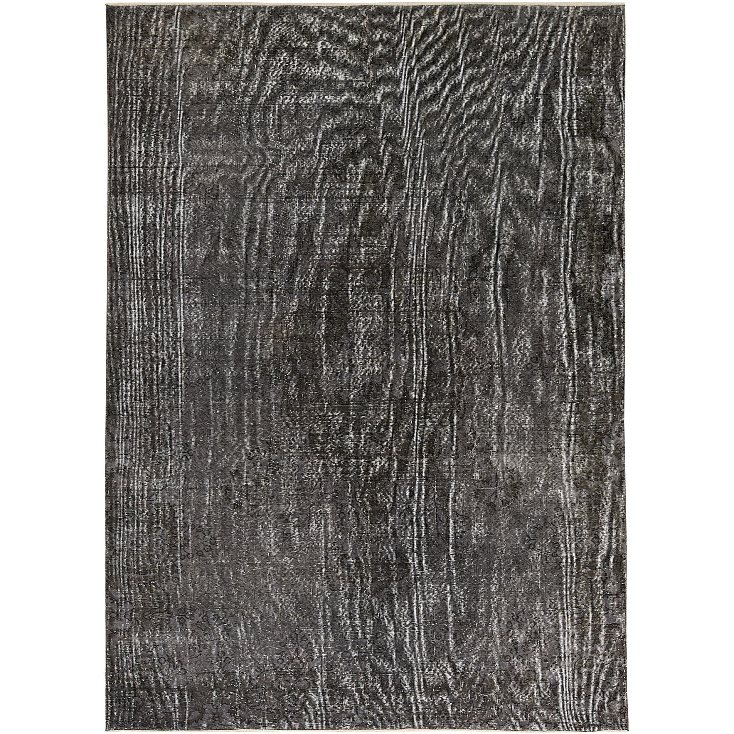Melanie | Sophisticated Gray Hand-Knotted Elegance | Kuden Rugs