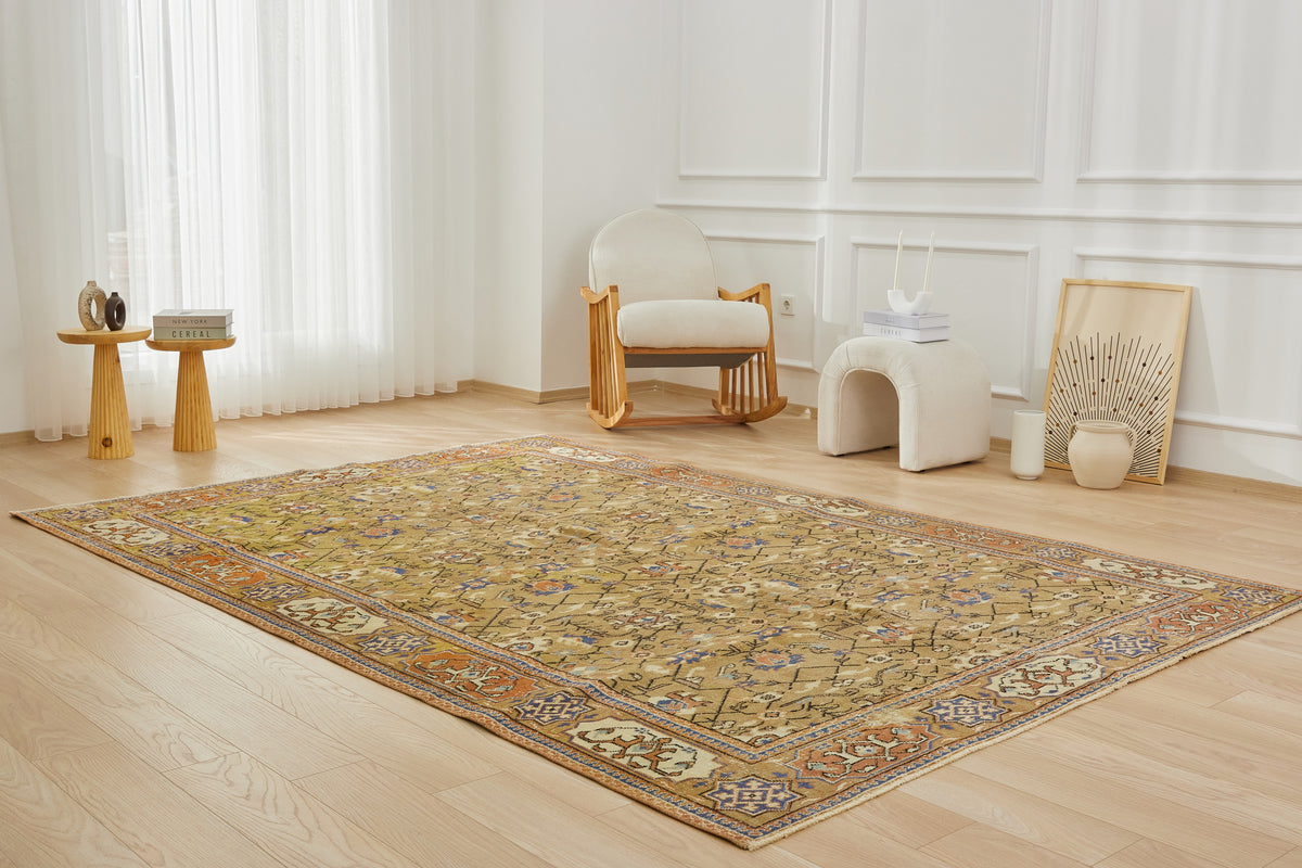 Antique washed Precision - Mika's Professional Carpet Craftsmanship