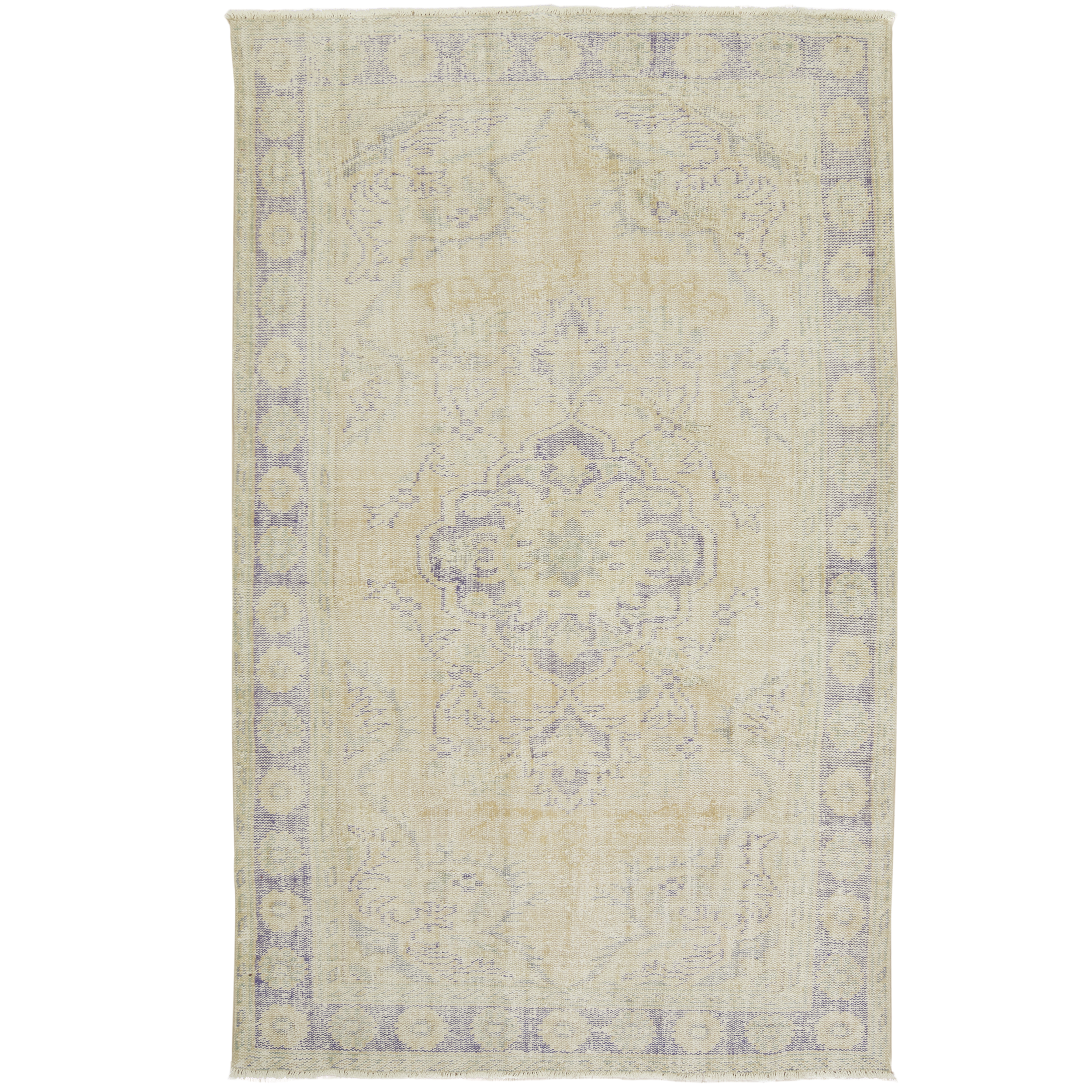 Millicent | Cream Elegance | Handmade Turkish Carpet | Kuden Rugs