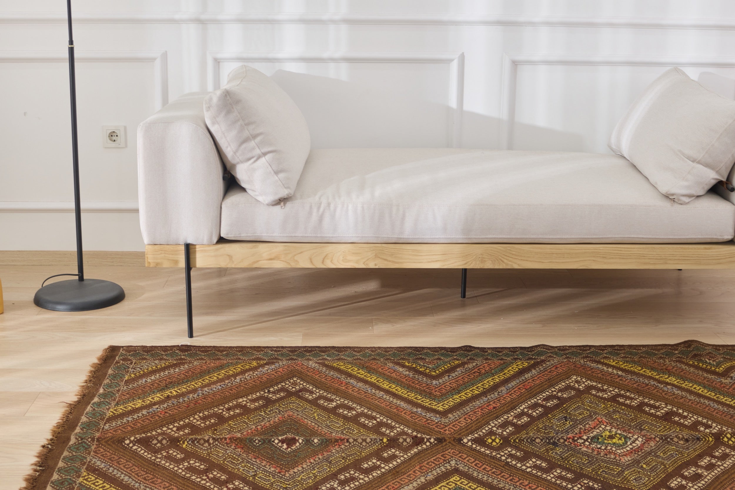 Step into a World of Artistic Wonder with Mireya, a Low-Pile Turkish Rug | Kuden Rugs