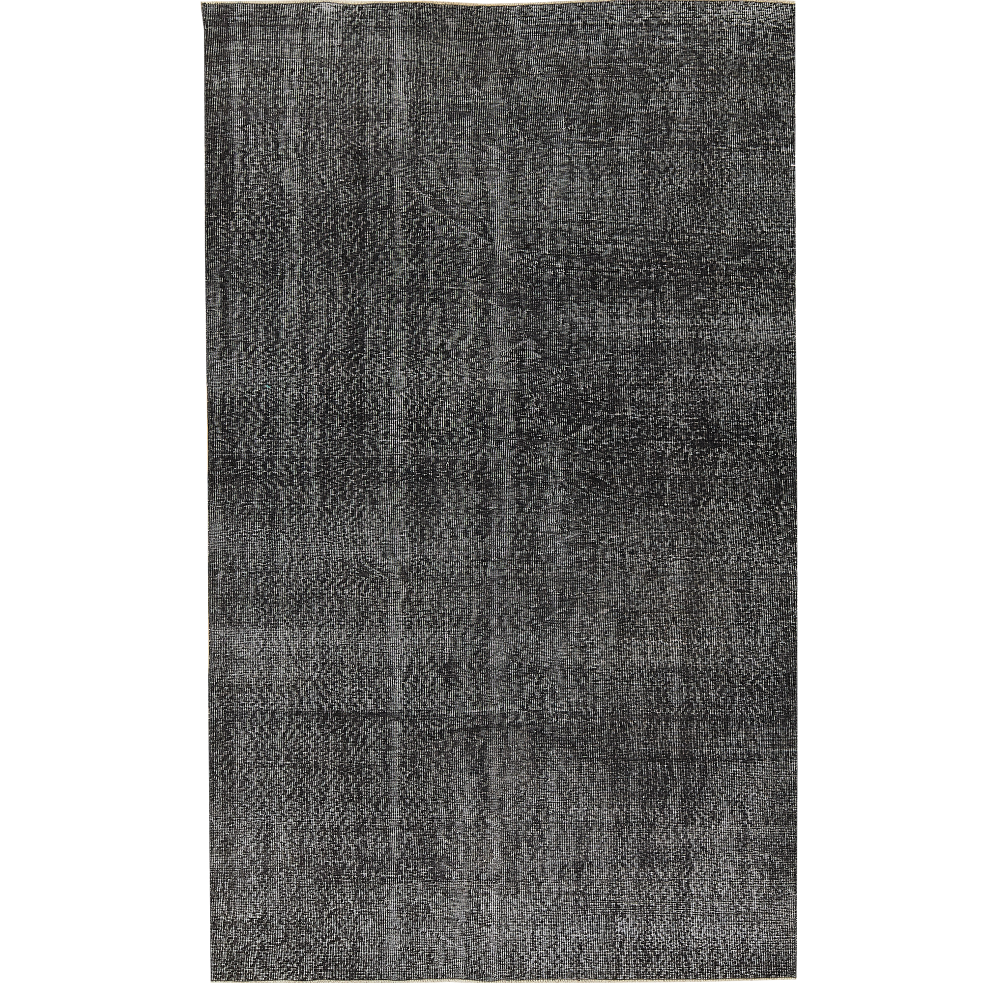 Naida | Bold Black Vintage Area Rug | Kuden Rugs