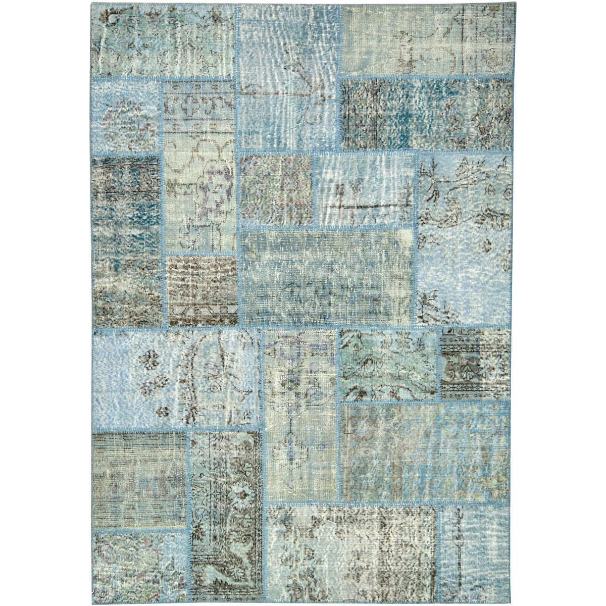 Nami - Vintage Patchwork Rug | Kuden Rugs