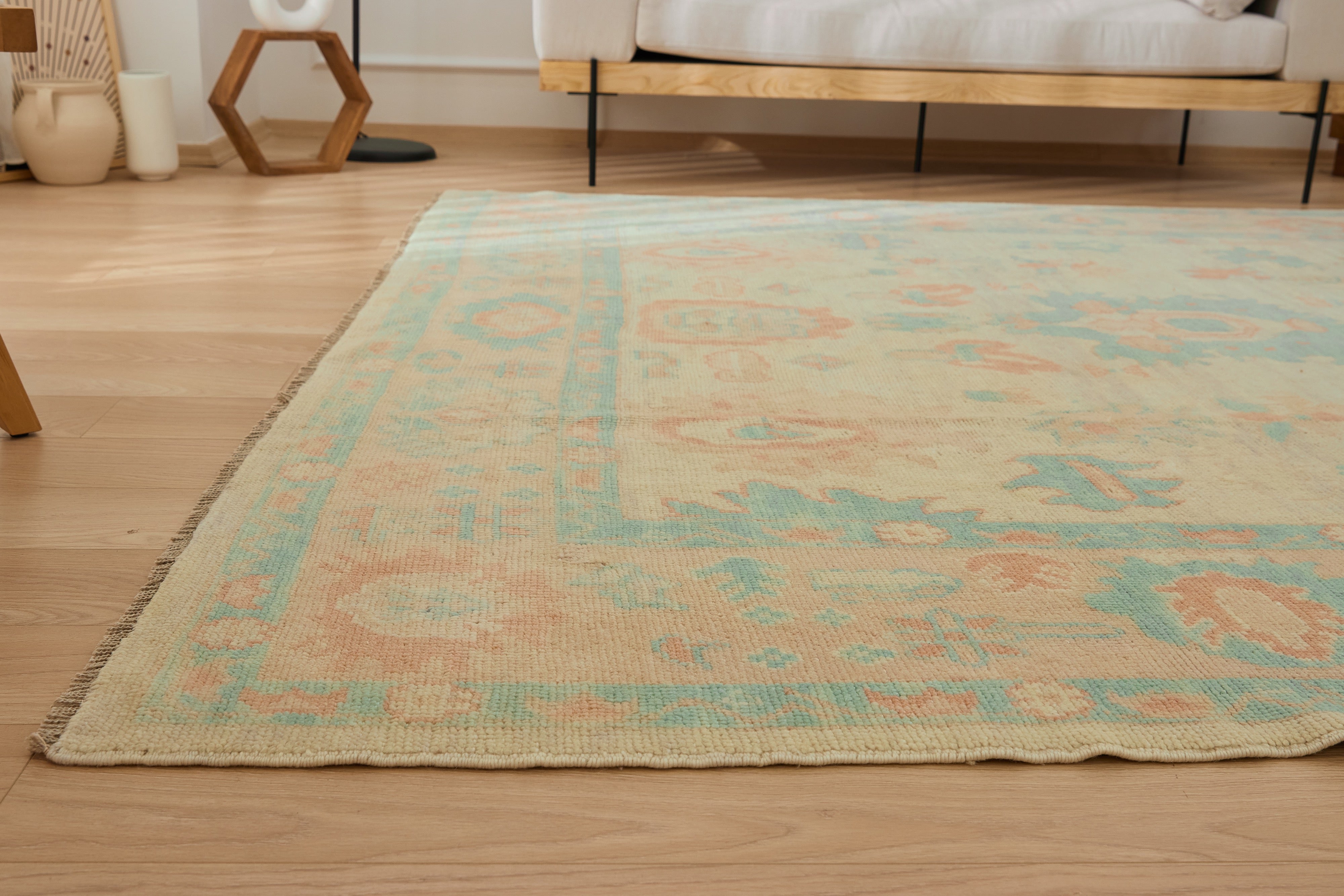 Nayla's Elegance | Authentic Turkish Rug | Hand-Knotted Carpet | Kuden Rugs